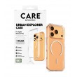 PanzerGlass CARE by Urban Explorer Case Transparent w. White MagSafe iPhone 18 Pro | 17 Pro