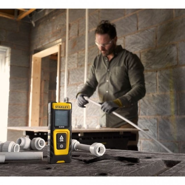 Stanley STHT77100-0 distance meter Laser distance meter Black, Yellow 30 m