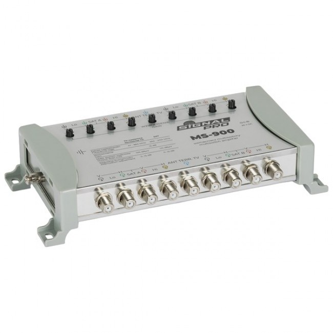 WZMACNIACZ DO MULTISWITCHY MS-900 9 WEJ / 9 WYJ SIGNAL PRO