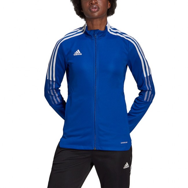 Adidas Tiro 21 Track women's sweatshirt blue GM7304