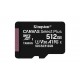 Kingston Technology 512GB micSDXC Canvas Select Plus 100R A1 C10 Card + ADP