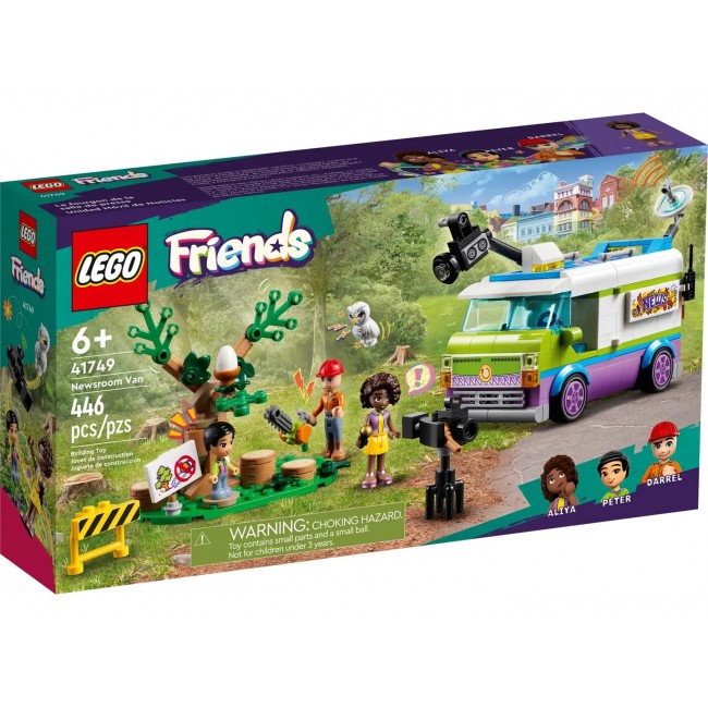 LEGO FRIENDS 41749 NEWSROOM VAN