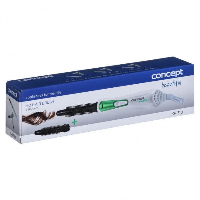 Concept KF-1310 Hot air brush Green, White 400 W 0.19 m Concept KF-1310 Hot air brush Green, White 400 W 0.19 m