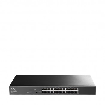 Cudy GS1024E network switch Managed Gigabit Ethernet (10/100/1000) Black