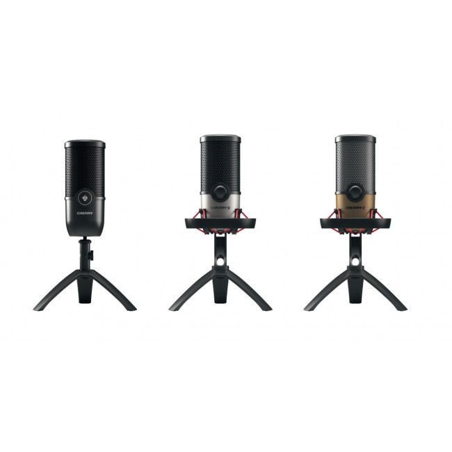 CHERRY UM 9.0 PRO RGB Black, Copper Table microphone CHERRY UM 9.0 PRO RGB Black, Copper Table microphone