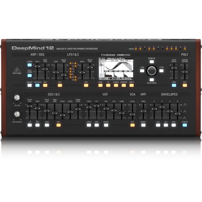 Behringer Deepmind 12D Analog synthesizer Black Behringer Deepmind 12D Analog synthesizer Black