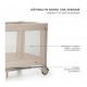 Kinderkraft Joy 2 travel cot, beige Kinderkraft Joy 2 travel cot, beige