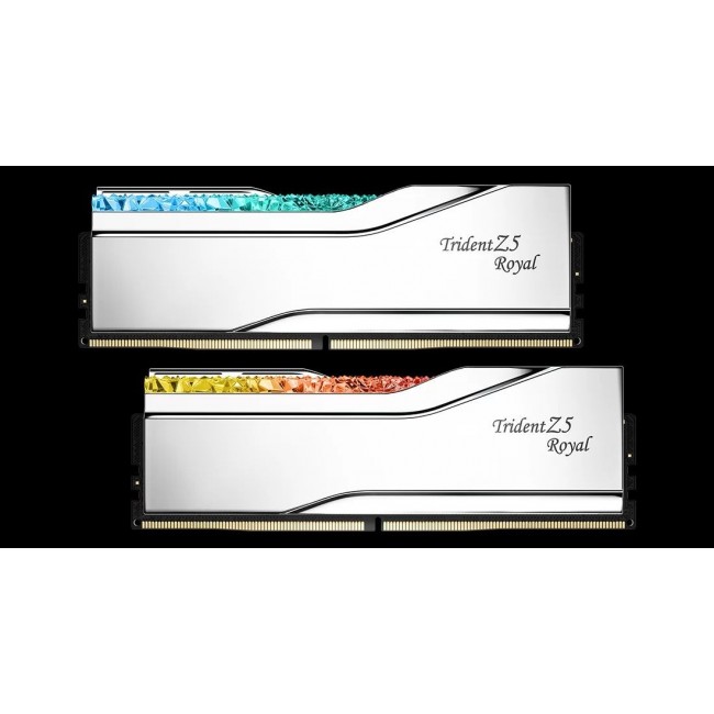 G.Skill Trident Z5 Royal Neo F5-6000J2836G32GX2-TR5NS memory module 64 GB 2 x 32 GB DDR5 6000 MT/s G.Skill Trident Z5 Royal Neo F5-6000J2836G32GX2-TR5NS memory module 64 GB 2 x 32 GB DDR5 6000 MT/s