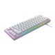 CHERRY K5V2 Compact keyboard Gaming USB QWERTZ German White