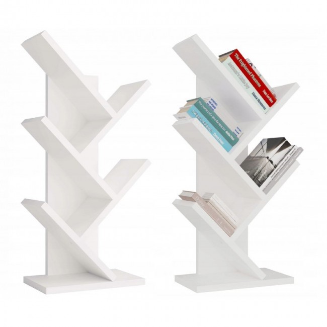 FUNNY MINI WHITE BOOKCASE FUNNY MINI WHITE BOOKCASE