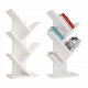 FUNNY MINI WHITE BOOKCASE FUNNY MINI WHITE BOOKCASE