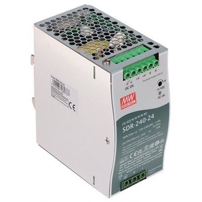 Switching power supply SDR-240-24 Mean Well Switching power supply SDR-240-24 Mean Well