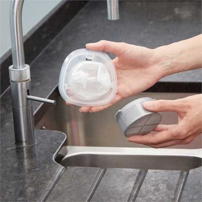 Black & Decker NVC220WC-QW handheld vacuum Chrome, Titanium, Transparent Bagless Black & Decker NVC220WC-QW handheld vacuum Chrome, Titanium, Transparent Bagless