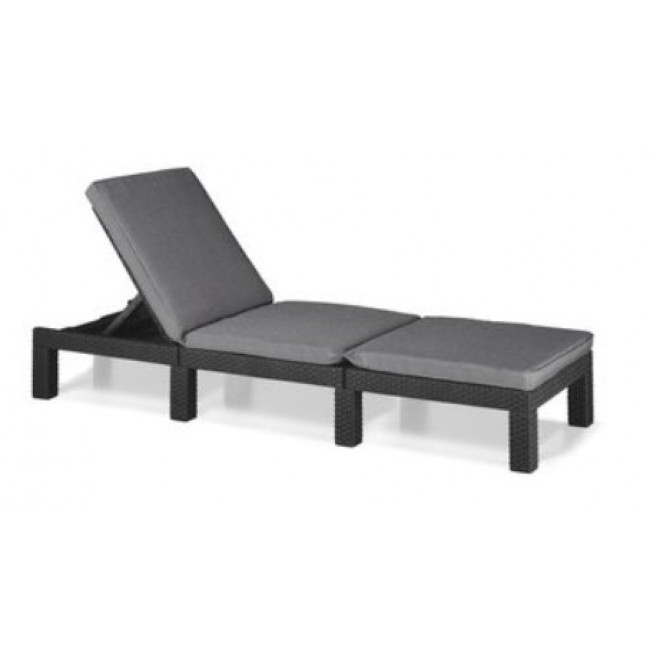Keter Daytona Deluxe beach chair Grey Lying/Sitting Keter Daytona Deluxe beach chair Grey Lying/Sitting