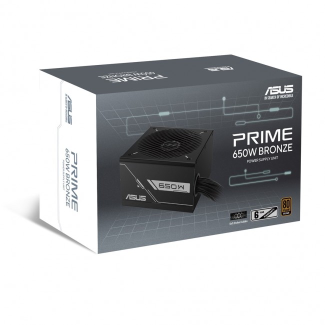 ASUS Prime -650B-BLACK power supply unit 650 W 20+4 pin ATX ATX