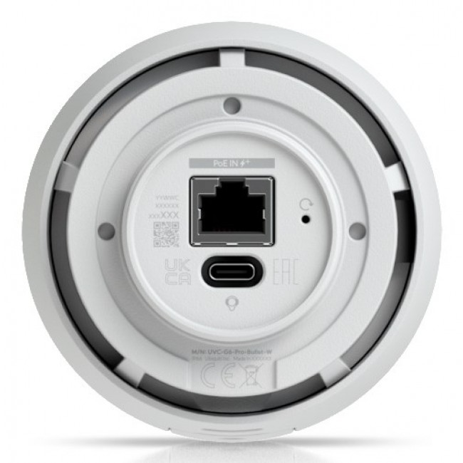 Ubiquiti G6 Pro Bullet IP security camera Indoor & outdoor 3840 x 2160 pixels Ceiling/Wall/Pole Ubiquiti G6 Pro Bullet IP security camera Indoor & outdoor 3840 x 2160 pixels Ceiling/Wall/Pole