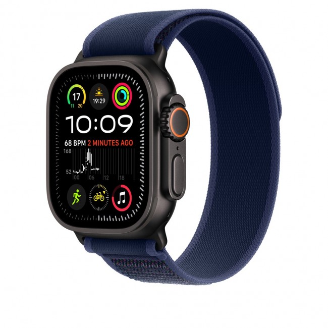 Apple 49mm Blue Trail Loop - S/M - Black Titanium Finish Apple 49mm Blue Trail Loop - S/M - Black Titanium Finish