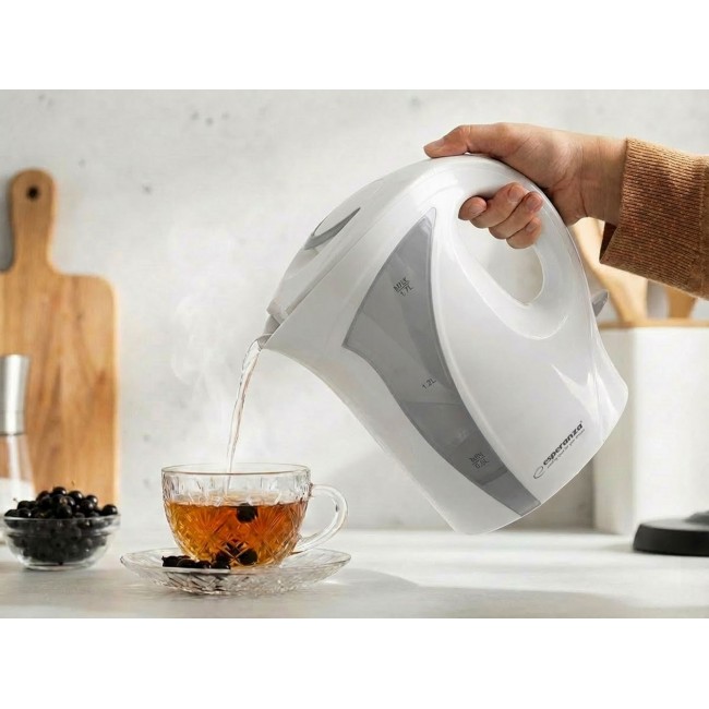 Esperanza EKK018E Electric kettle 1.7 L, White / Gray