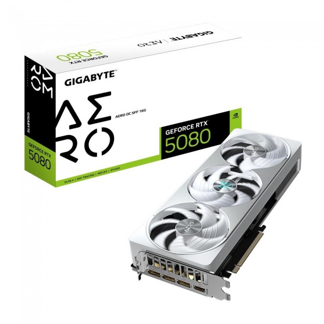 GIGABYTE GeForce RTX 5080 AERO OC SFF 16G Graphics Card