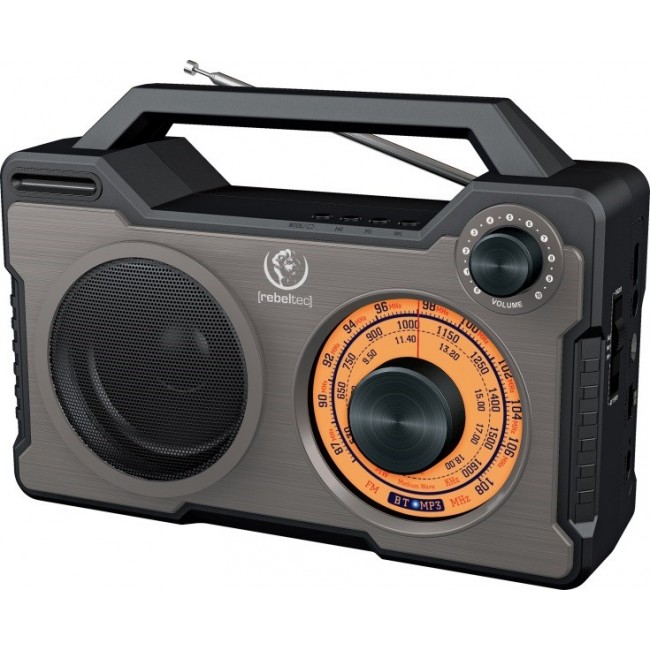 Rebeltec RODOS Portable Bluetooth player radio FM 10W RMS Rebeltec RODOS Portable Bluetooth player radio FM 10W RMS