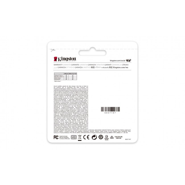 Kingston Technology DataTraveler 128GB Kyson USB Flash Drive