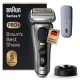 Braun Series 9 Pro+ 9525s Wet & Dry Foil shaver Trimmer Metallic Braun Series 9 Pro+ 9525s Wet & Dry Foil shaver Trimmer Metallic