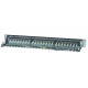 Intellinet Patch Panel, Cat6, FTP, 24-Port, 1U, Shielded, 90 Top-Entry Punch-Down Blocks, Black