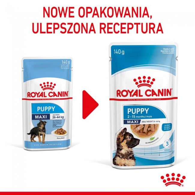 ROYAL CANIN Maxi Puppy SHN - wet dog food - 10x140g ROYAL CANIN Maxi Puppy SHN - wet dog food - 10x140g