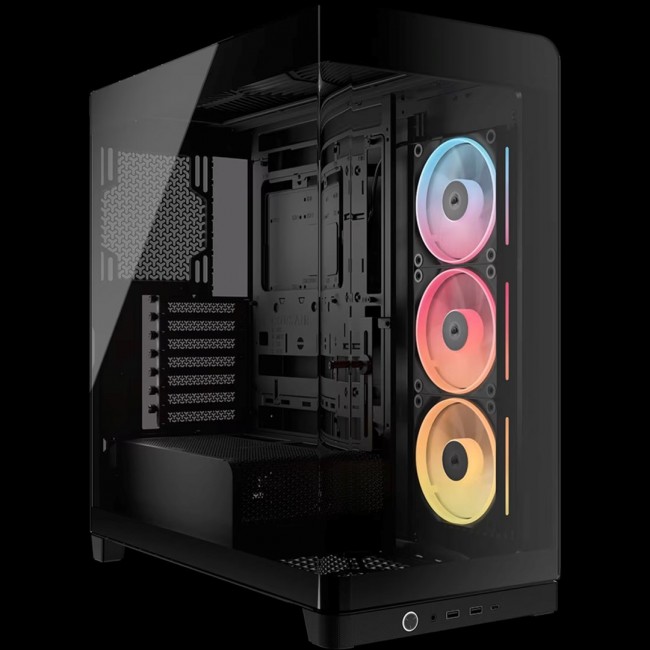 Corsair 4500X LX-R RGB Tempered Glass Mid-Tower, Black Midi Tower Corsair 4500X LX-R RGB Tempered Glass Mid-Tower, Black Midi Tower