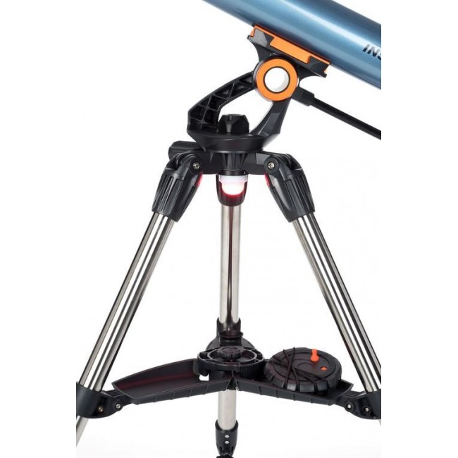 Celestron Inspire 70AZ Refractor 35x Black, Blue