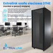 Extralink Rackmount cabinet 37U 600x1000 Black standing Extralink Rackmount cabinet 37U 600x1000 Black standing