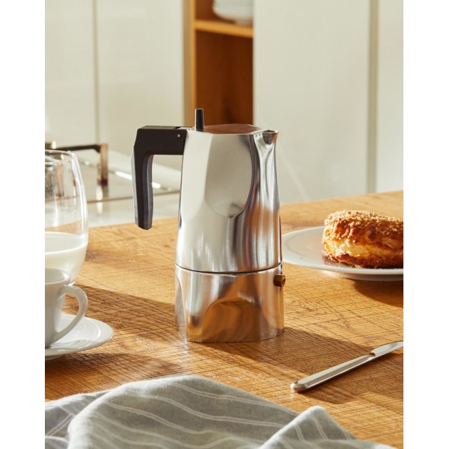 Alessi MT18/3 manual coffee maker Moka pot Aluminium