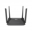 ASUS RT-AX52 AX1800 AiMesh wireless router Gigabit Ethernet Dual-band (2.4 GHz / 5 GHz) Black ASUS RT-AX52 AX1800 AiMesh wireless router Gigabit Ethernet Dual-band (2.4 GHz / 5 GHz) Black