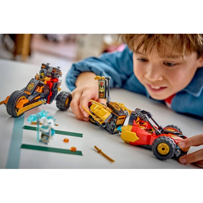 LEGO NINJAGO 71864 Kai and Cole's Combiner Vehicles