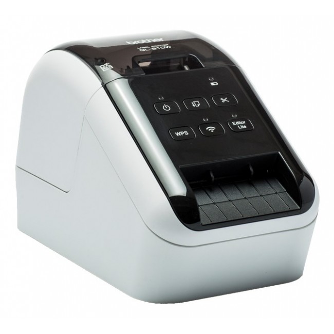 Brother QL-810W label printer Direct thermal Colour 300 x 600 DPI 176 mm/sec Wired & Wireless DK Wi-Fi