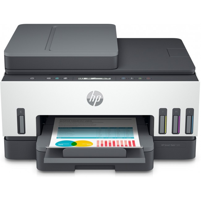 HP Smart Tank 7305 Wireless All-in-One Color Printer, Two-sided printing Copier, Scanner HP Smart Tank 7305 Wireless All-in-One Color Printer, Two-sided printing Copier, Scanner