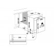 WHIRLPOOL WH7ITD14C6N6 built-in dishwasher, 60 cm, 46 dB, 14 place settings WHIRLPOOL WH7ITD14C6N6 built-in dishwasher, 60 cm, 46 dB, 14 place settings