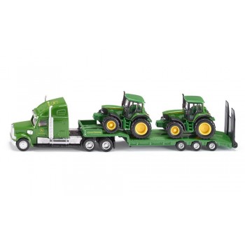 Siku Low Loader with John Deere tractors