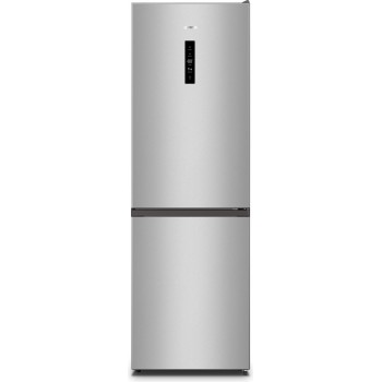 Gorenje NRK6192AS4 fridge-freezer Freestanding 304 L E Grey