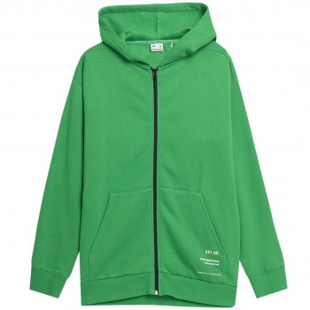 Men's sweatshirt 4F green 4FSS23TSWSM236 41S