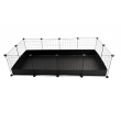 C&C Modular cage 4x2 145 x 75 cm black