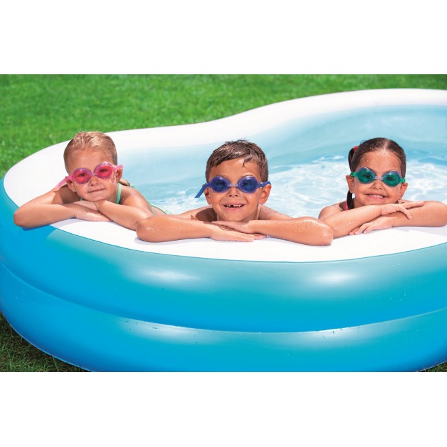 Bestway Inflatable Family Pool The Big Lagoon 2.62m x 1.57m x 46cm Bestway Inflatable Family Pool The Big Lagoon 2.62m x 1.57m x 46cm