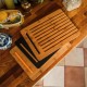 Fiskars 1057550 kitchen cutting board Rectangular Bamboo, Plastic Bamboo, Black Fiskars 1057550 kitchen cutting board Rectangular Bamboo, Plastic Bamboo, Black