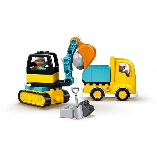 LEGO DUPLO 10931 Truck and crawler excavator LEGO DUPLO 10931 Truck and crawler excavator