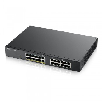 Zyxel GS1900-24EP Managed L2 Gigabit Ethernet (10/100/1000) Power over Ethernet (PoE) Black Zyxel GS1900-24EP Managed L2 Gigabit Ethernet (10/100/1000) Power over Ethernet (PoE) Black