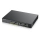 Zyxel GS1900-24EP Managed L2 Gigabit Ethernet (10/100/1000) Power over Ethernet (PoE) Black Zyxel GS1900-24EP Managed L2 Gigabit Ethernet (10/100/1000) Power over Ethernet (PoE) Black