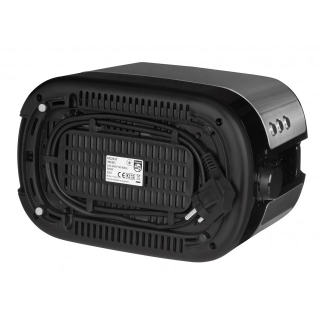 Philips Viva Collection HD2637/90 toaster 2 slice(s) Black, Stainless steel Philips Viva Collection HD2637/90 toaster 2 slice(s) Black, Stainless steel