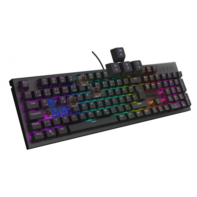 GENESIS Thor 303 keyboard Gaming USB QWERTZ German Black