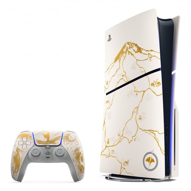 Sony PlayStation 5 Console - Ghost of Yotei Gold Limited Edition Bundle (model group - slim) Sony PlayStation 5 Console - Ghost of Yotei Gold Limited Edition Bundle (model group - slim)