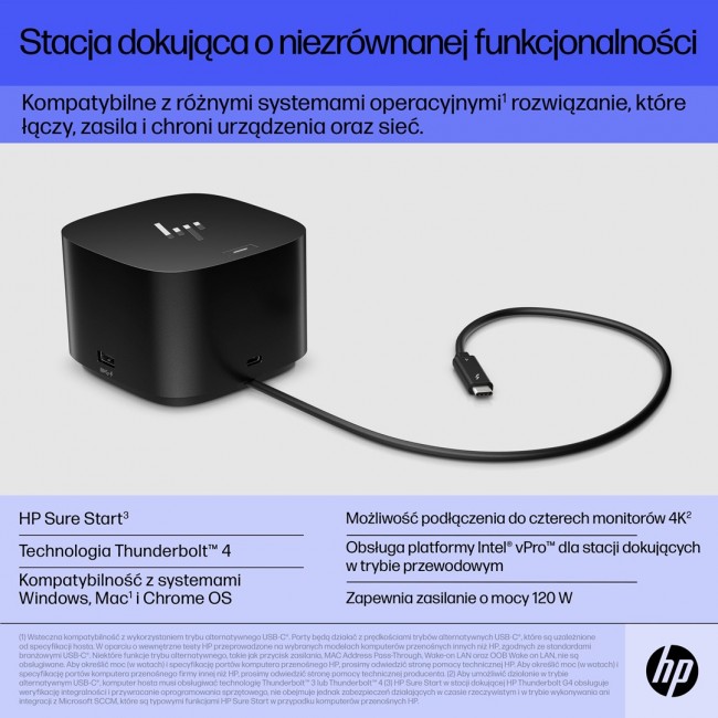 HP Thunderbolt Dock G4 - dockingstatio HP Thunderbolt Dock G4 - dockingstatio